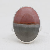Polychrome Jasper Silver Rings