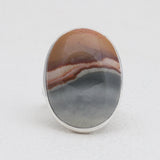 Polychrome Jasper Silver Rings