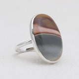 Polychrome Jasper Silver Rings