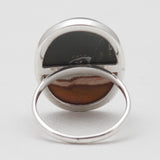 Polychrome Jasper Silver Rings