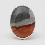 Polychrome Jasper Silver Rings