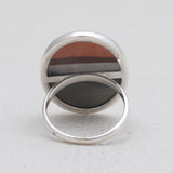 Polychrome Jasper Silver Rings