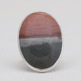 Polychrome Jasper Silver Rings