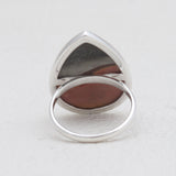 925 Silver Polychrome Jasper Rings