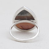 925 Silver Polychrome Jasper Rings