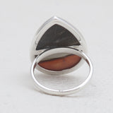 925 Silver Polychrome Jasper Rings