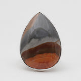 Polychrome Jasper Silver Rings