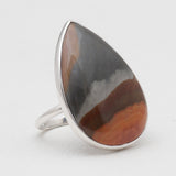 Polychrome Jasper Silver Rings