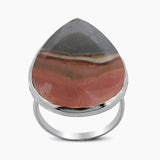 Polychrome Jasper Silver Rings