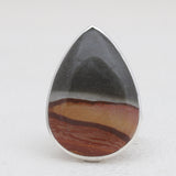Polychrome Jasper Silver Rings