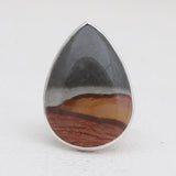 Polychrome Jasper Silver Rings