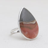 Polychrome Jasper Silver Rings