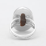 925 Sterling Silver Black Sunstone Rings