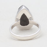 Natural Shungite Silver Rings