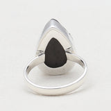Natural Shungite Silver Rings
