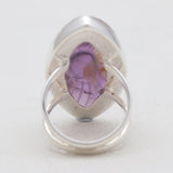 925 Sterling Silver Carving Ametrine Rings