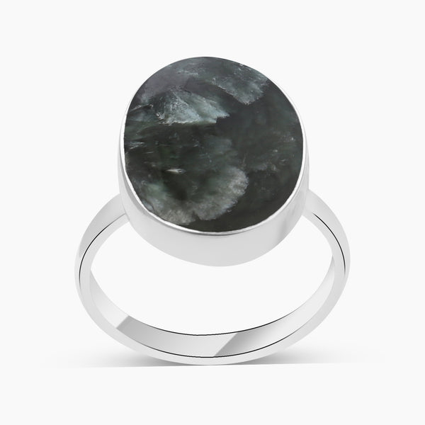 925 Sterling Silver Seraphinite Rings