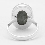 Seraphinite Silver Rings
