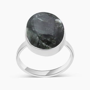 925 Sterling Silver Seraphinite Rings