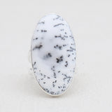 925 Silver Dendritic Opal Rings