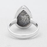 925 Silver Dendritic Opal Rings