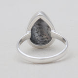 Dendritic Opal Silver Rings
