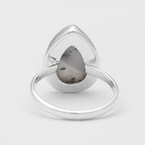 925 Silver Dendritic Opal Rings