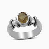 Blue Topaz Sterling Silver Ring