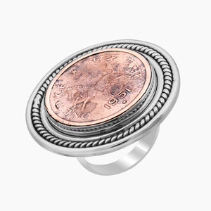 Antique Coin Silver Rings