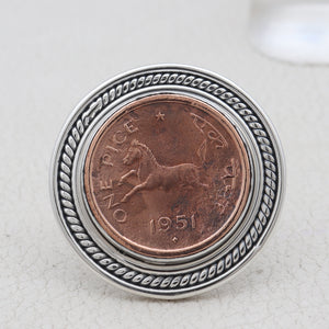 Antique Coin Silver Rings