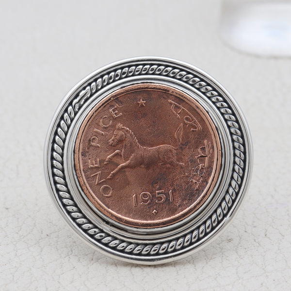 Antique Coin Silver Rings