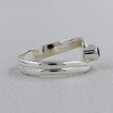 Citrine Silver Rings
