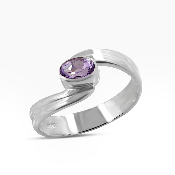 Citrine Silver Rings