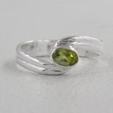 Citrine Silver Rings