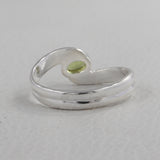 Citrine Silver Rings