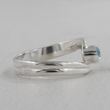 Citrine Silver Rings