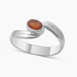 Citrine Silver Rings