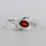 Citrine Silver Rings