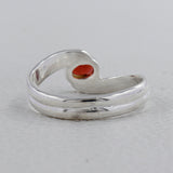 Citrine Silver Rings