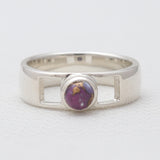 Amethyst Silver Rings