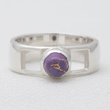 Amethyst Silver Rings