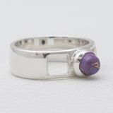 Amethyst Silver Rings