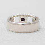 Amethyst Silver Rings