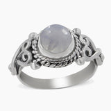 925 Sterling Silver Garnet Rings