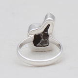 Meteorite Silver Rings