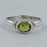 Citrine Silver Ring