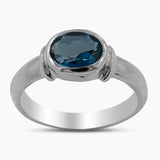 925 Sterling Silver Citrine Rings