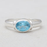 925 Sterling Silver Citrine Rings