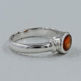 Citrine Silver Ring