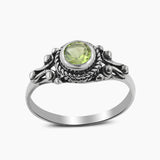 925 Sterling Silver Smoky Quartz Rings